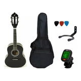 Kit Cavaco Acústico Giannini Cs14 Preto + Acessórios