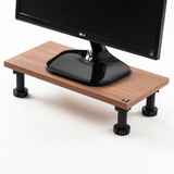 Base Elevadora Soporte Para Monitor Madera Totem Stands Cuot