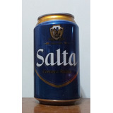 Salta Cerveza Rubia Lata Azul 354ml Argentina, Vacía