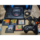 Consola Sega Génesis 1 Completo 5 Juegos Boogerman 