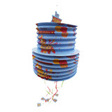 Piñata Plegable Para Cumpleaños De Bebe Diseño Animales 1pz