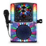 Máquina Karaoke Portal Sml625btbkd, Bluetooth Cd+g, Negro