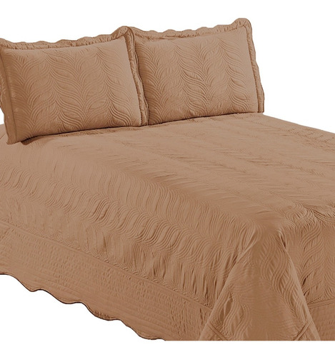 Quilt Bordado King Versailles Beige