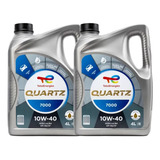 Aceite Total Quartz 7000 10w40 Semisintético 8 Litros