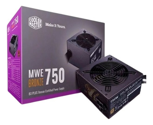 Fuente Cooler Master 750w