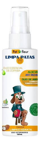 Limpa Patinhas Elimina Fungos/bacterias Coceiras E Lambedura