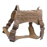 Arnes Tactico Para Perro Con Sistema Molle Arnes Militar 