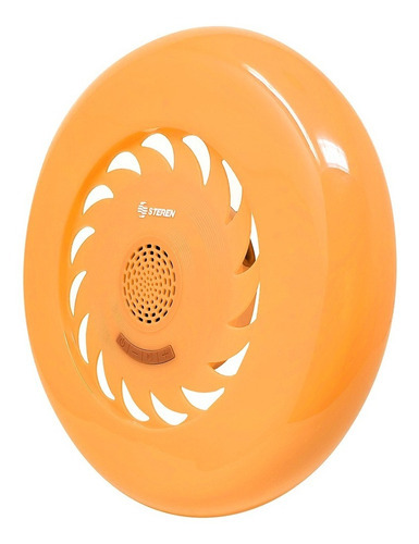 Frisbee Con Bocina Bluetooth Y Luces Led Naranja| Kid-frzna Color Naranja