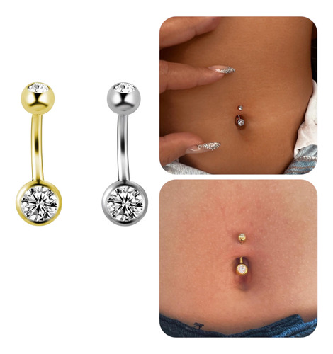 Piercing Umbigo Titânio