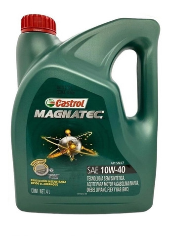 Aceite Magnatec 10w-40 4l Castrol