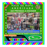 Paca De Ropa Americana Escoja Su Ropa 265 Pzas Premium Nueva