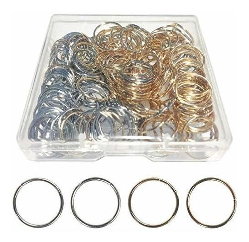 200 Pcs Anillos Para Trenzas Para El Cabello Aros Para ...