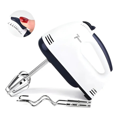 Batidora De Mano Sokany Sk-133 7 Velocidades, 180 W Color Blanco Frecuencia 50-60hz 50 Hz X 60 Hz