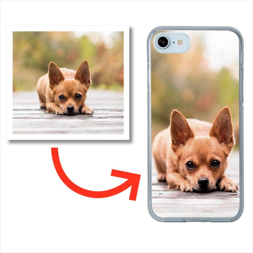 Funda Para iPhone Personalizada Con Tu Foto Imagen Favorita