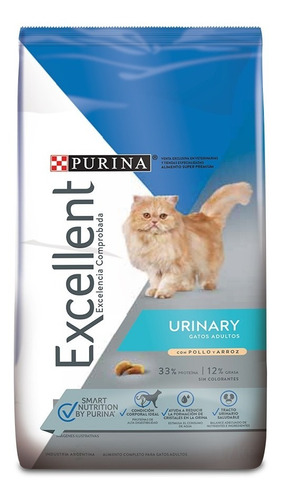 Alimento Gato Excellent Adult Cat - Urinary 1kg