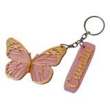 Llaveros Dije Mariposa Souvenir Cumpleaños Personalizado X40