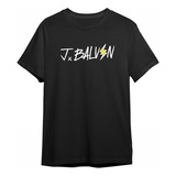 Camisetas J Balvin Camisas Negras Personalizadas Musica Arte