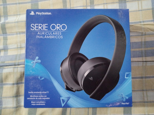 Auriculares Ps4 Serie Oro Headphones Inalámbricos