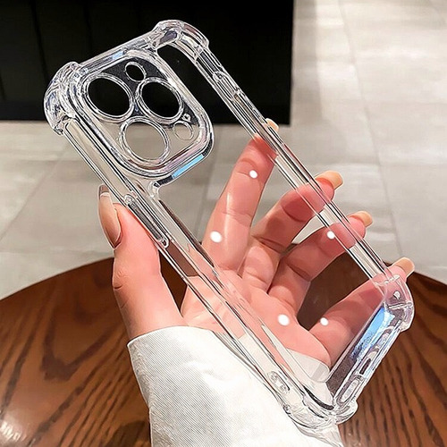 Funda Acrigel Transparente Para iPhone Esquinas Reforzadas