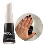 Esmalte Risque Eu Sou Esse Glamour Todo Preto Clássico