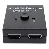 Splitter Switch Hdmi 4k Bidirecional 1x2 2x1 Chave Seletora