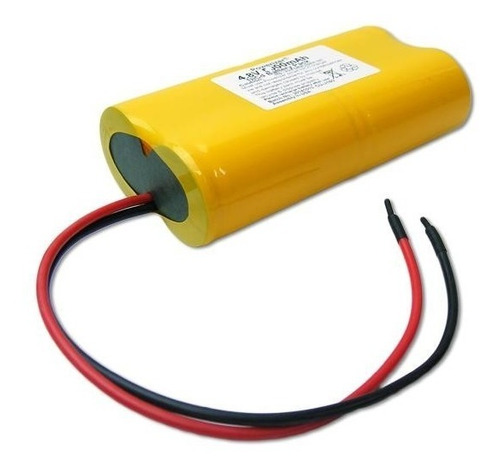 Bateria 4,8v Tamanho D 10000mah Ni-mh Com 02 Fio Terminal