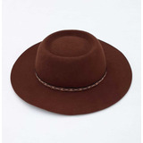 Sombrero Pampa Paño Ala 8 Cm 