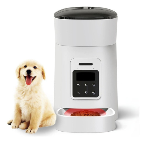 Alimentador Automático Mascotas Perros/gatos  4.3 Litros