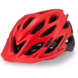 Capacete Bicicleta Ciclismo Mtb Absolute Wild C/ Viseira Led