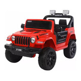 Auto Jeep Bateria 12v 2 Motores Luces Usb Suspencion Control