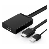 Ugreen Hdmi Macho 4k 30hz/dp Hembra Con Alimentación Externa