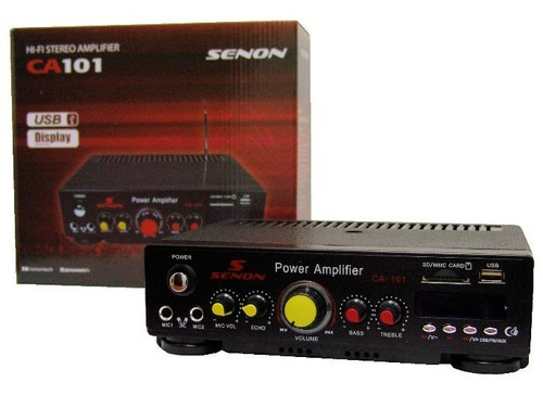 Amplificador Musica Funcional Senon Ca101  Usb Bluetooth