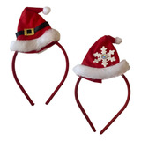 Tiara Gorro Papai Noel Arquinho Luxo Acessório Natal 