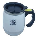 Caneca Elétrica Copo Com Mixer Misturador Isotérmica 400ml