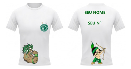 Camisa Guarani De Campinas Seu Nome Seu Numero Personalizada