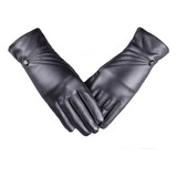 Guantes Lujo Mujer Niña Piel Invierno Super Warm Dz