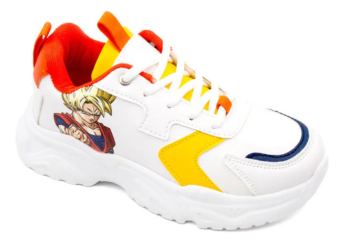Tenis De Dragon Ball Para Niño Con Agujetas 48205-1