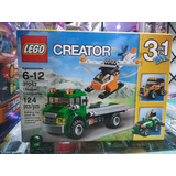 Lego Creator 3 En 1 Chopper Transporter 31043 S/caja