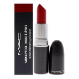 Lápiz Labial Mac Satin Red 3ml