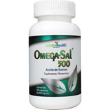 Omega - Sal 500 Aceite De Salmón 100 Caps De 500 Mg 