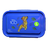 Tapper Hermetico Colación Rectangular 700ml Disney 100 Años