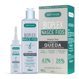 Softhair Kit Bioplex Nasce Fios: Shampoo 300ml E Tônico 60ml