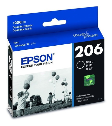 Cartucho Epson T206k P/xp2101