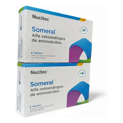 Duo Someral Alfa Cetoanálogos De Aminoácidos C\u002F100 Tabletas | Envío gratis