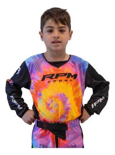 Conjunto Equipo Niño Kid Enduro Motocross Rpm Moto Batik Mx