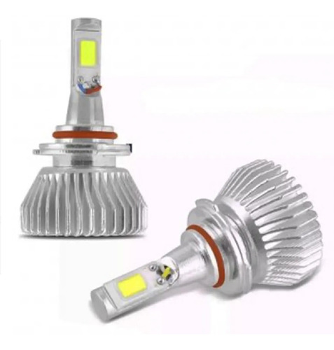 Kit Par Lâmpadas Led  H4 6000k Farol Alto Baixo Super Branca