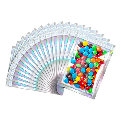 Bolsas Herméticas, 100pcs Bolsa Holográfica Multiusos