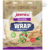 Wrap Tradicional Jasmine Sem Glúten Vegano 240g