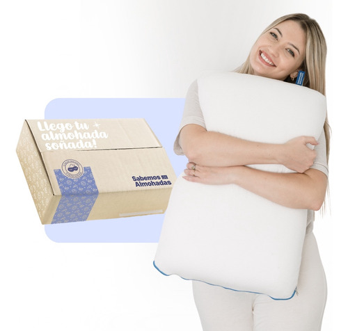 Almohada Inteligente Viscoelastica Aurora Combo X2 Con Funda