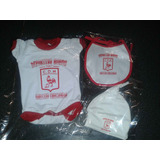 Set Ajuar Bebe X3 Body + Extras Deportivo Moron M01